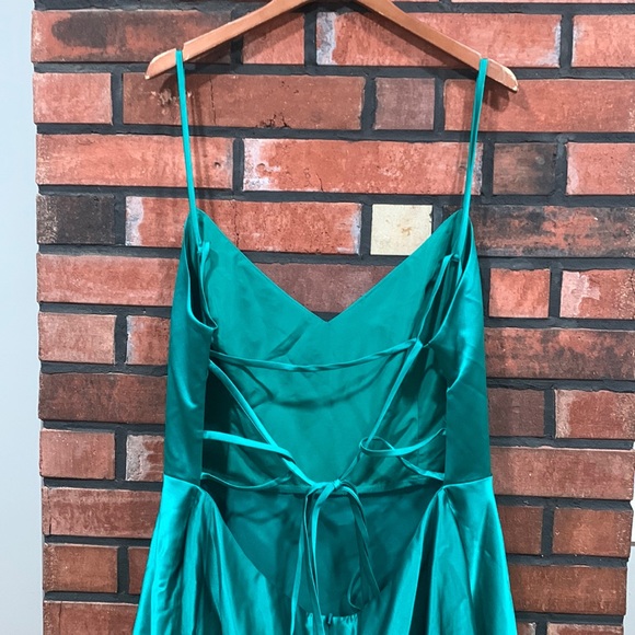 JULES AND CLEO satin spaghetti strap dress - Picture 8 of 14